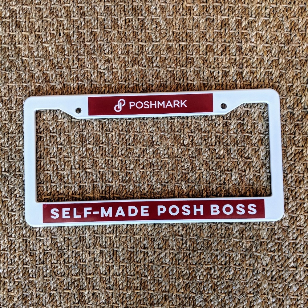 Poshmark License Plate Cover